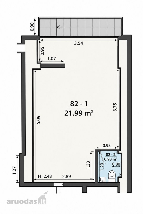 Parduodamos komercinės paskirties patalpos - nuotraukos Nr. 10