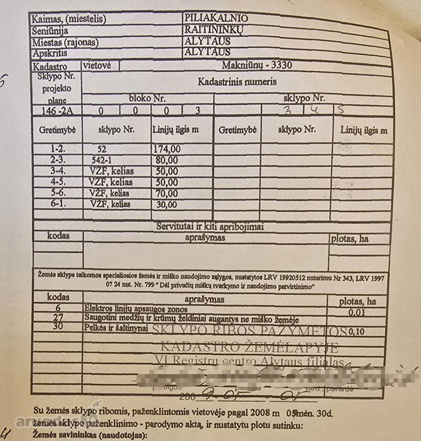 Parduodamas 60 arų namų valdos žemės sklypas - nuotraukos Nr. 6