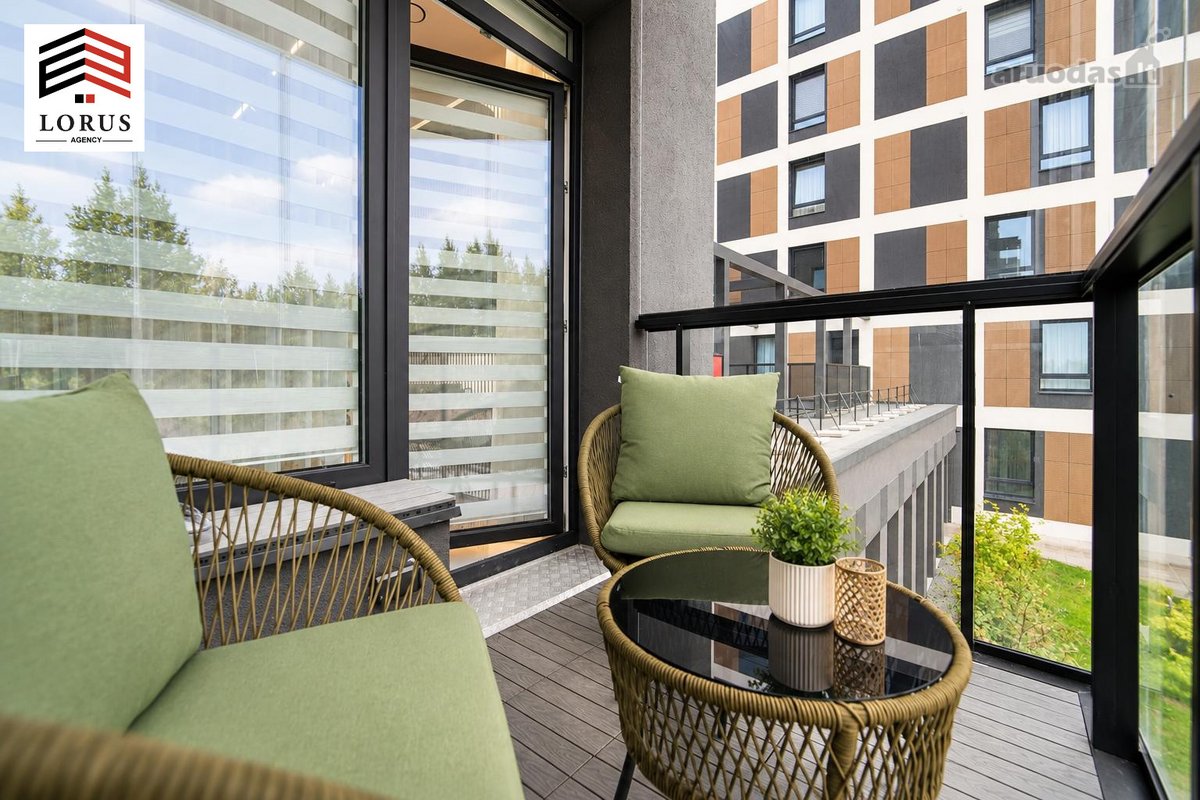 Išskirtinis 3 Kambarių Butas Su 40 M² Terasa  - nuotraukos Nr. 17