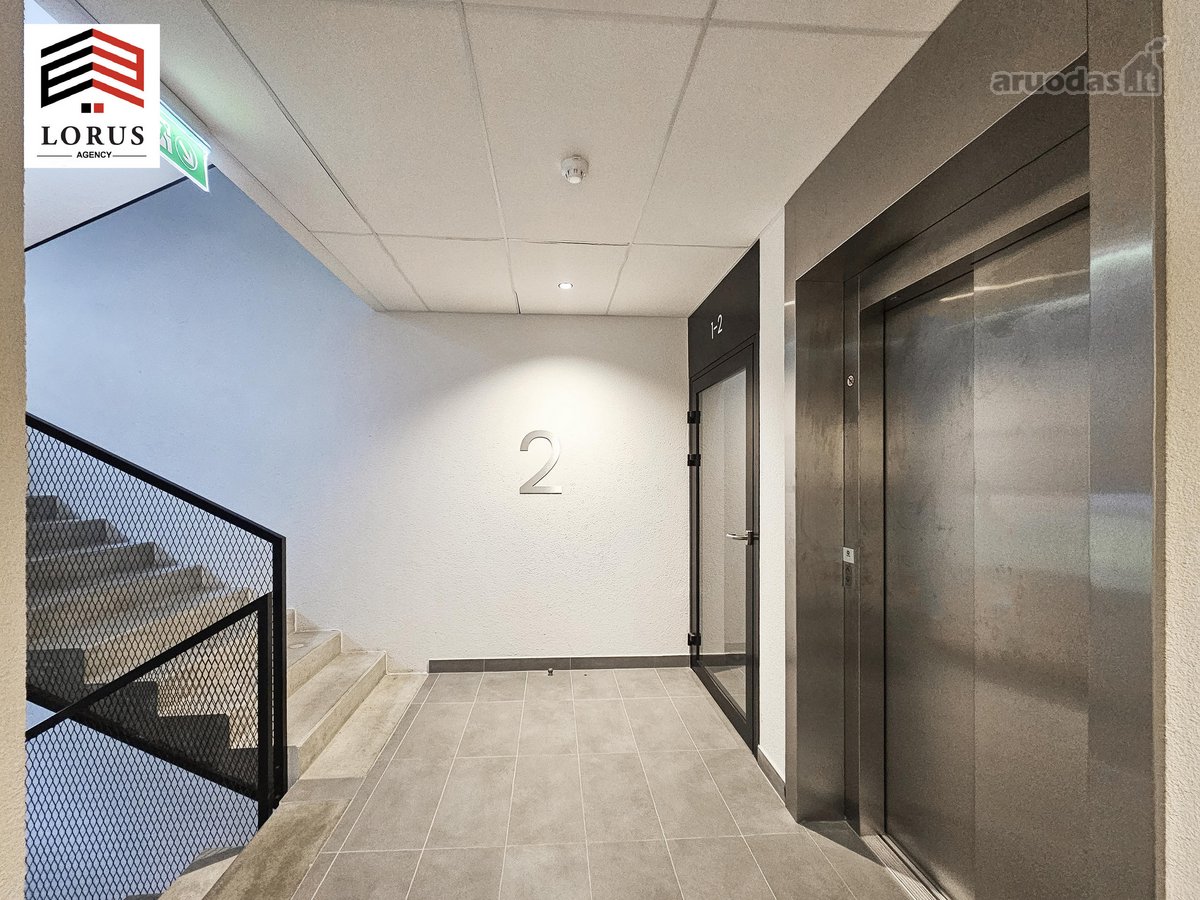 Išskirtinis 3 Kambarių Butas Su 40 M² Terasa  - nuotraukos Nr. 27