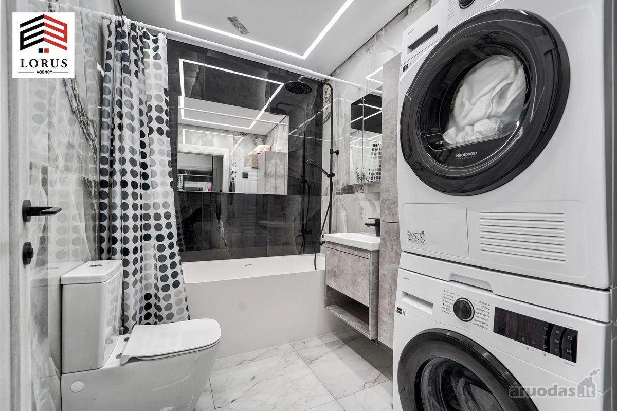 Išskirtinis 3 Kambarių Butas Su 40 M² Terasa  - nuotraukos Nr. 24