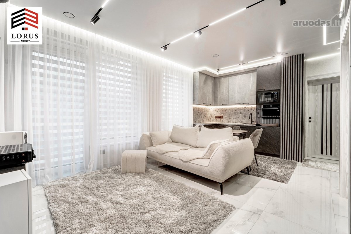 Išskirtinis 3 Kambarių Butas Su 40 M² Terasa  - nuotraukos Nr. 5