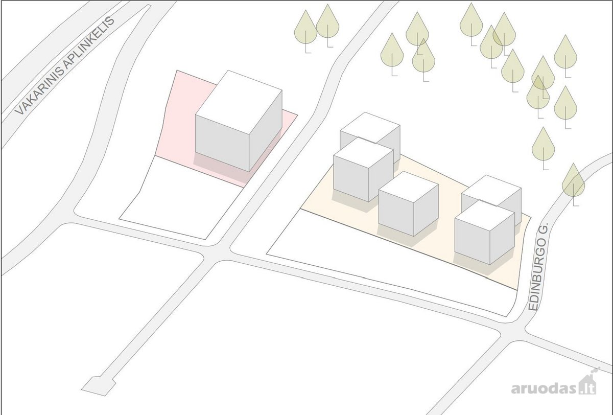 Parduodamas 129 Arų Sklypas Edinburgo G., - nuotraukos Nr. 5