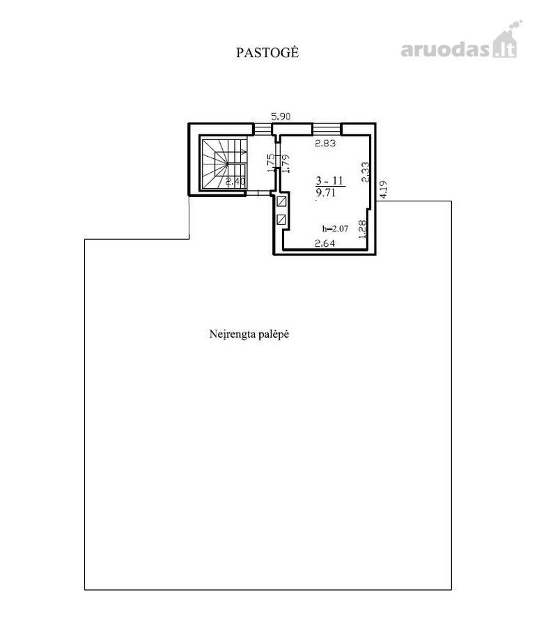 Administracinis pastatas su žemės sklypu - nuotraukos Nr. 12