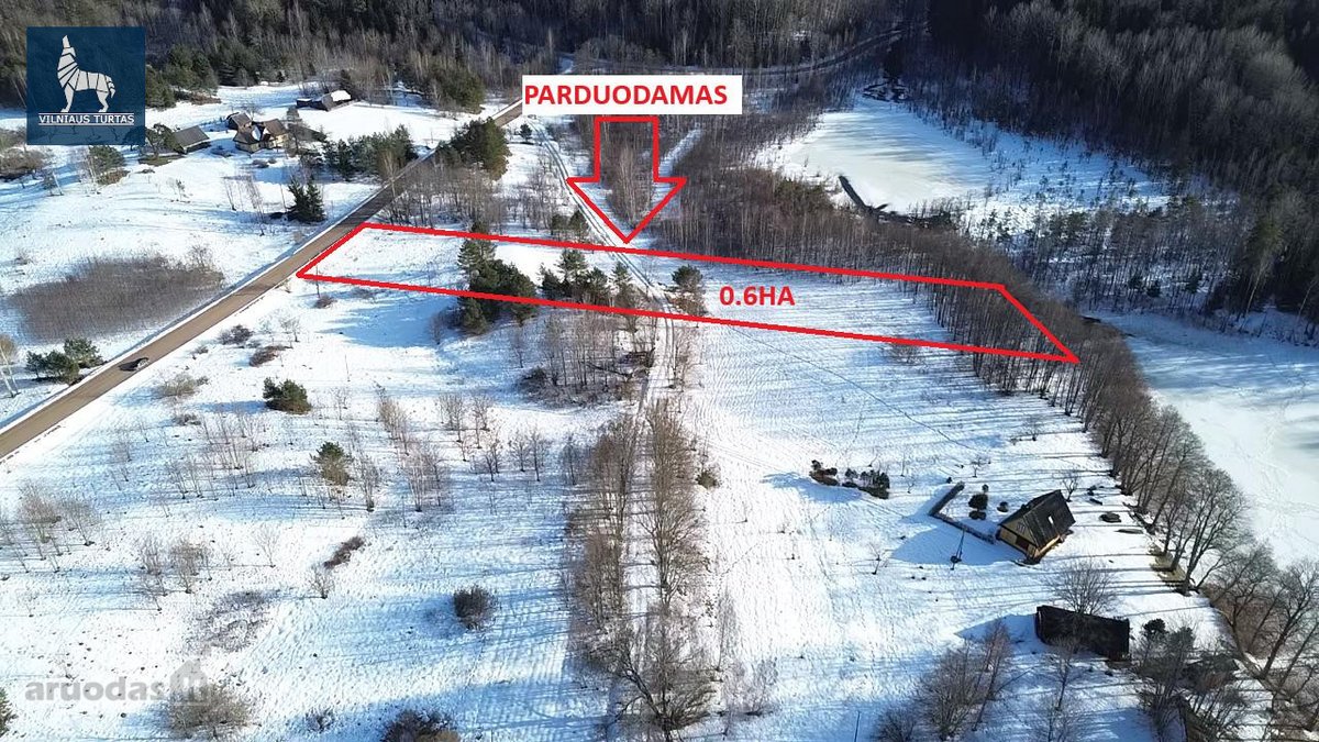Sklypas Prie Sagardo Ežero – 0,61 Ha Su - nuotraukos Nr. 3