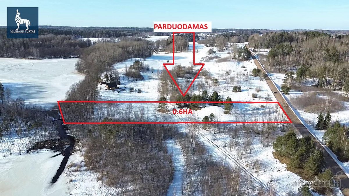 Sklypas Prie Sagardo Ežero – 0,61 Ha Su - nuotraukos Nr. 4
