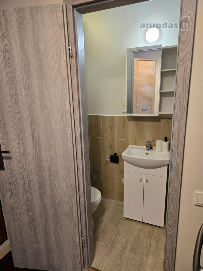 Išnuomojamas butas-studija bendrabučio tipo - nuotraukos Nr. 10