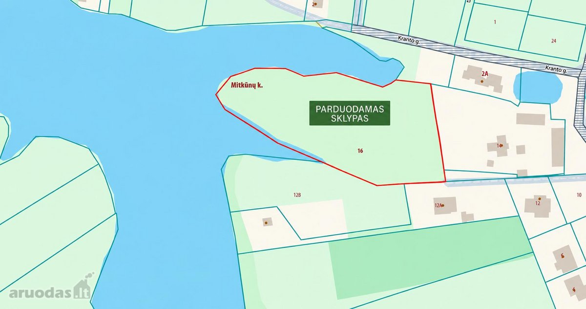 Parduodamans išskirtinis sklypas su Gaižėnų - nuotraukos Nr. 4