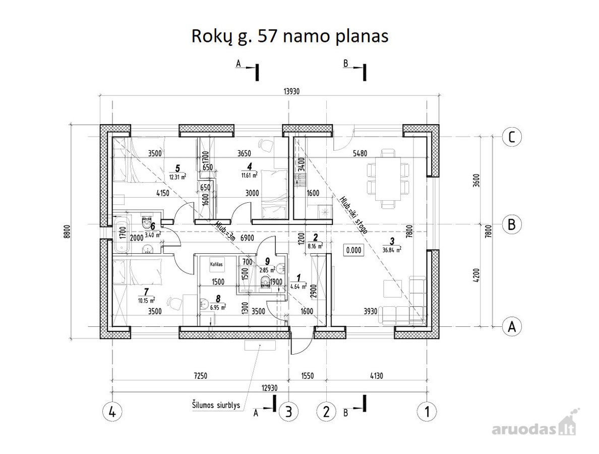 Statomas Individualus Namas Su Miško Dalimi - nuotraukos Nr. 9