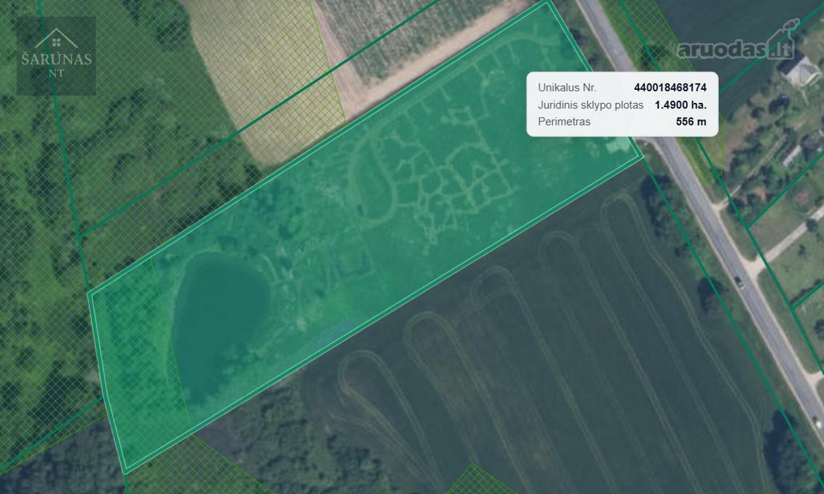 Parduodamas 1,49 ha sklypas Naujųjų - nuotraukos Nr. 20