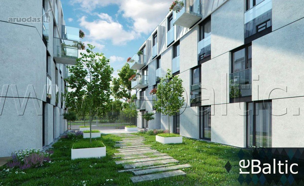 Stilingi trijų kambarių apartamentai su - nuotraukos Nr. 30