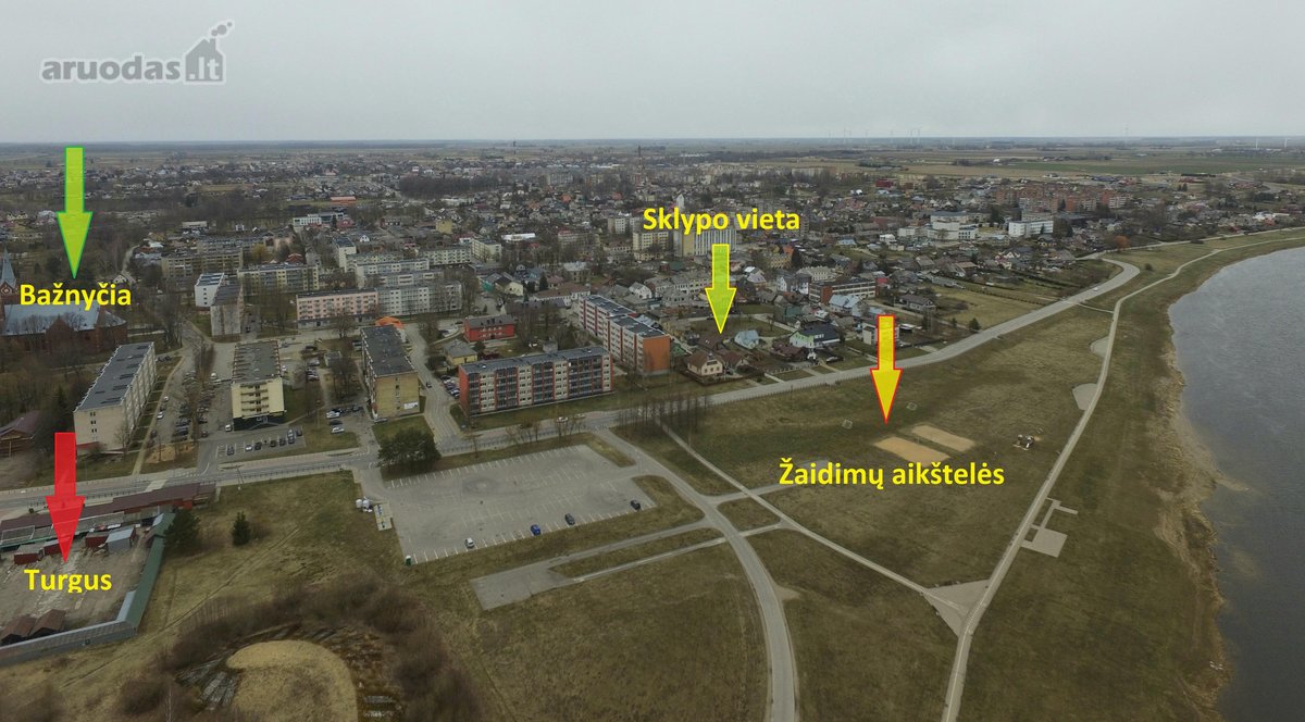 Sklypas Jurbarko miesto centre. Miesto - nuotraukos Nr. 3