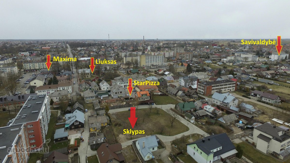 Sklypas Jurbarko miesto centre. Miesto - nuotraukos Nr. 4