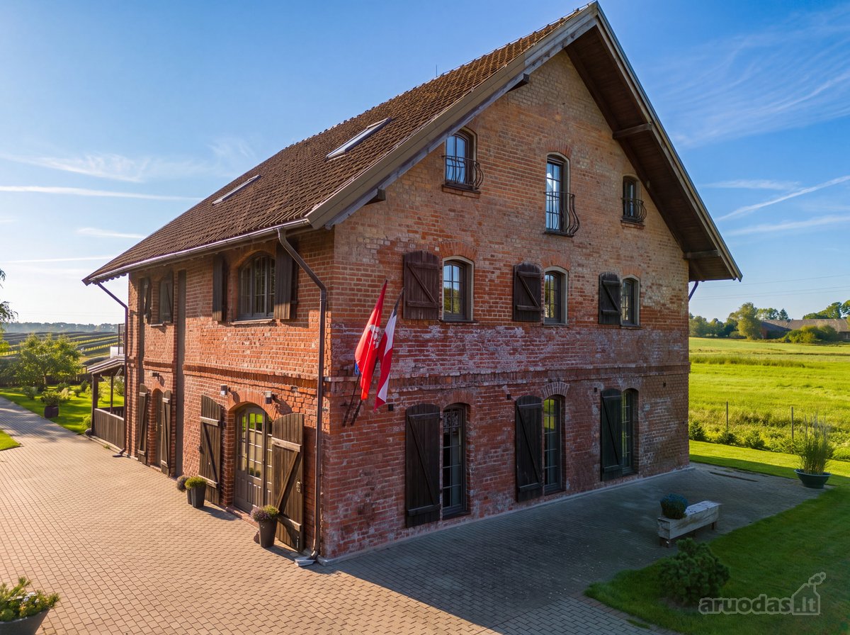 Šalia Minijos Upės Parduodamas Unikalus Namas - nuotraukos Nr. 28