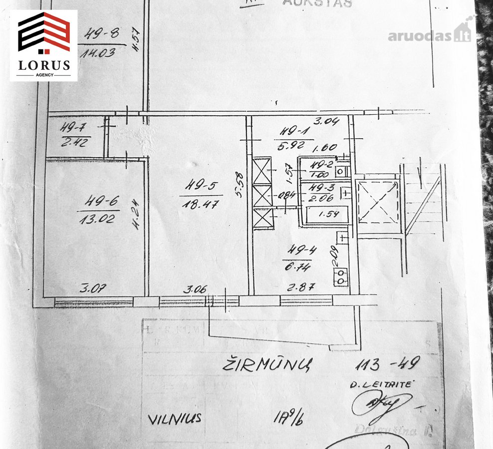 Parduodamas 3 Kambarių Butas Žirmūnuose – - nuotraukos Nr. 15
