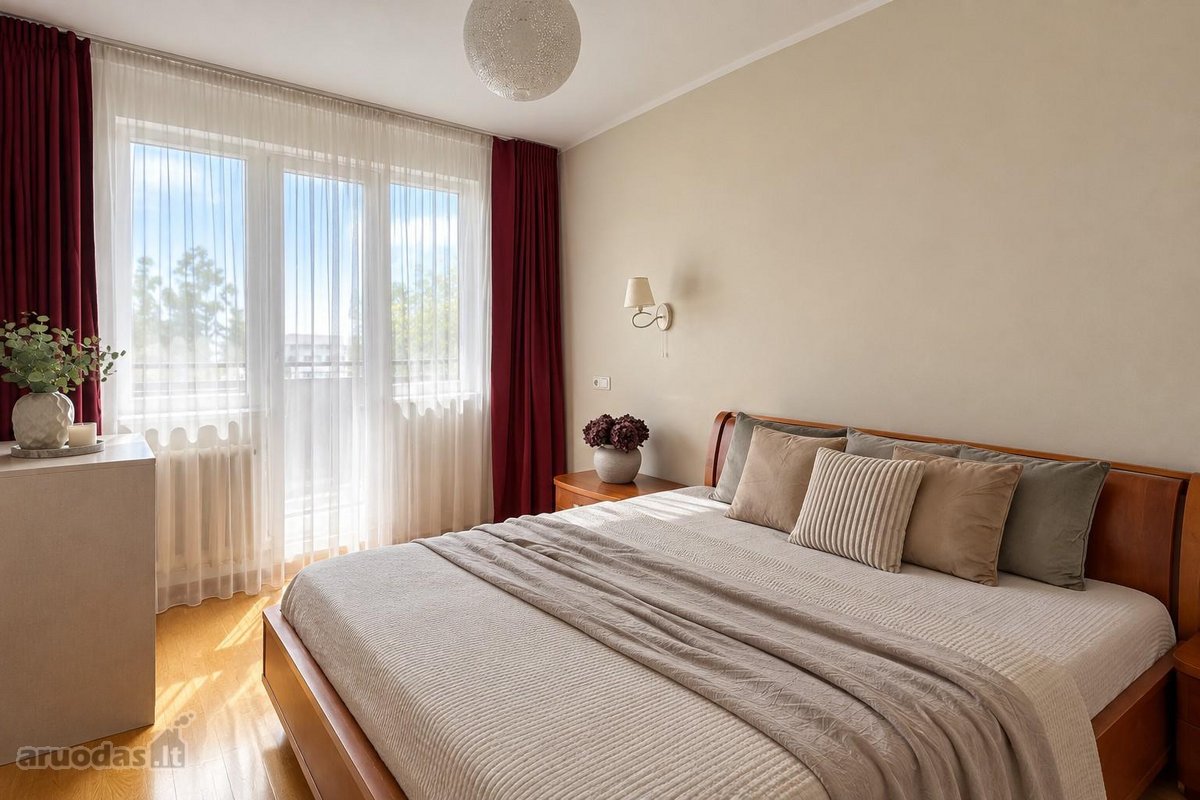 Parduodamas 56,32m² šviesus, šiltas ir jaukus - nuotraukos Nr. 4
