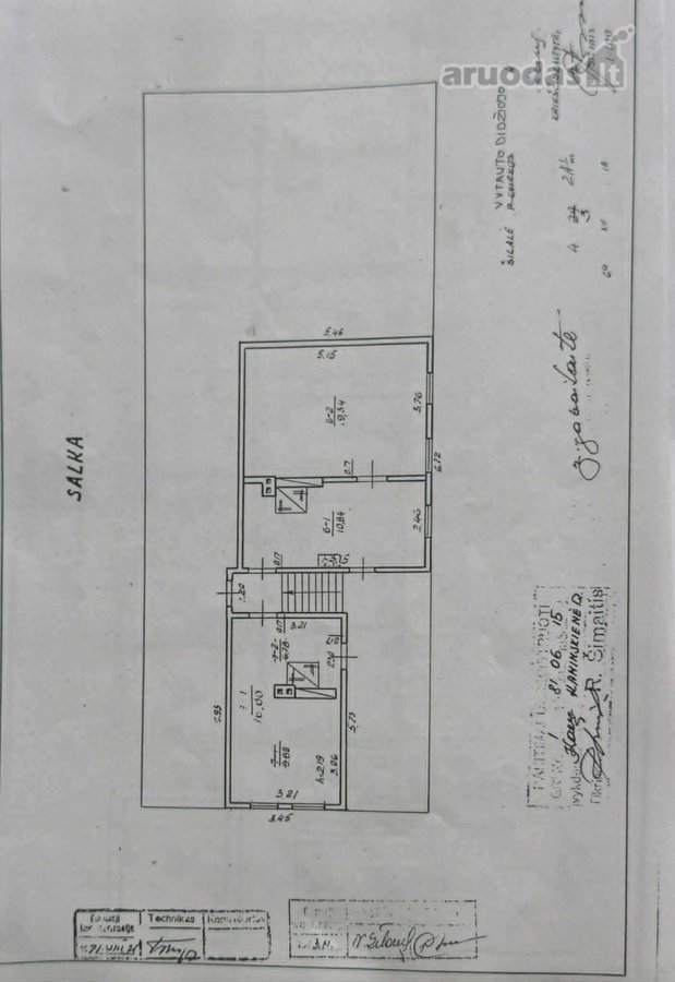 Šilalės miesto centre parduodami du atskiri - nuotraukos Nr. 6