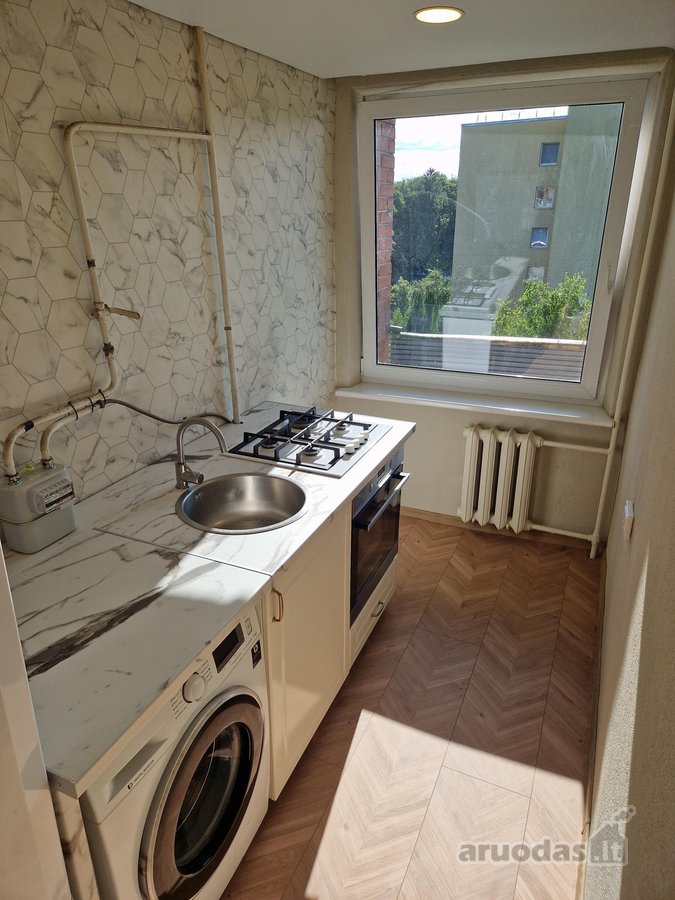 Naujai Įrengtas 1,5 K. Butas – 27,87 M² Su - nuotraukos Nr. 4