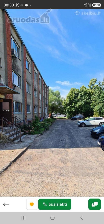 Parduodamas šviesus ir erdvus 15 kv. m - nuotraukos Nr. 4