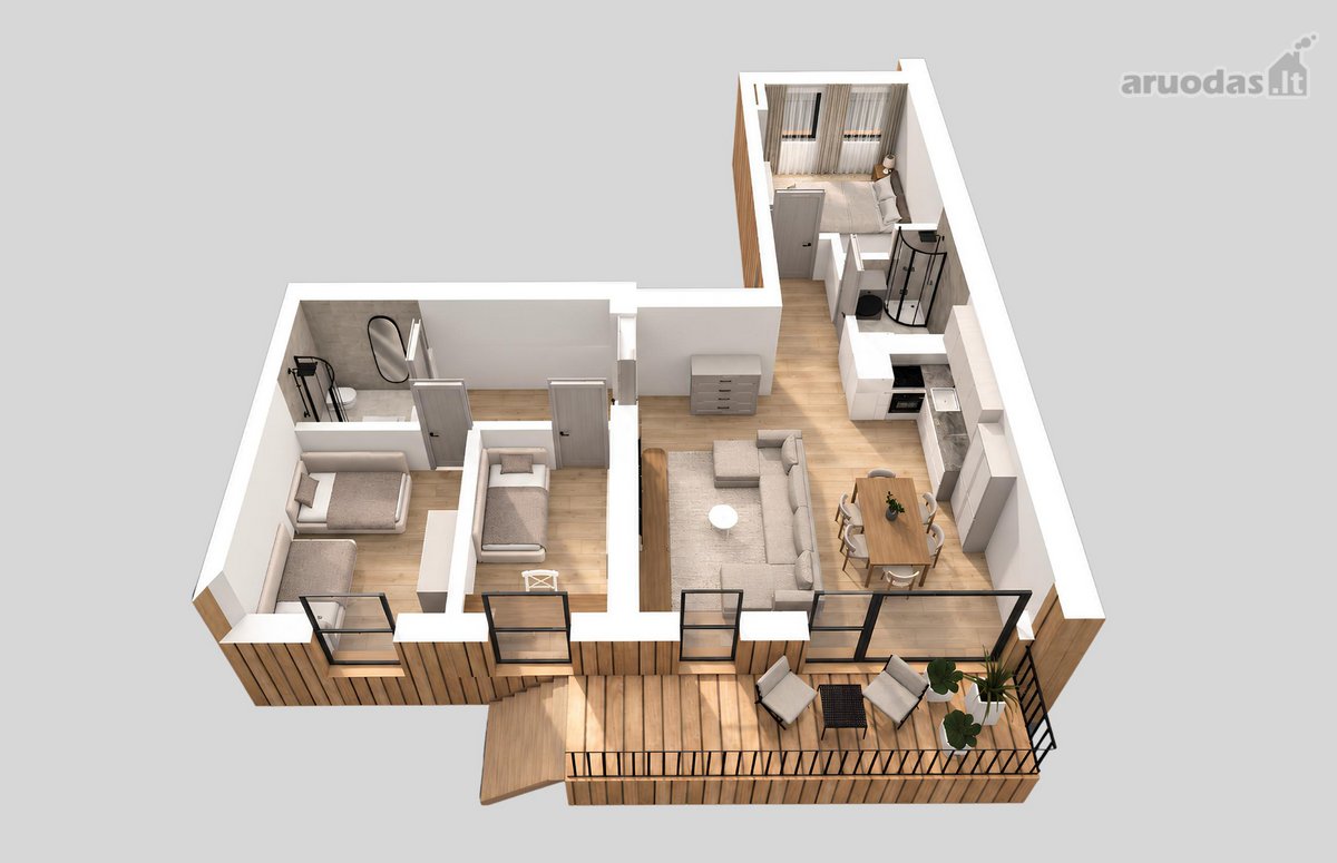Parduodami Naujos Statybos Poilsio Apartamentai  - nuotraukos Nr. 34