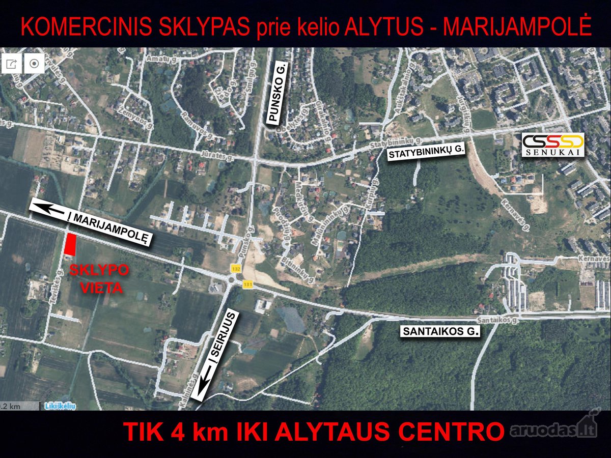 Komercinis Sklypas Prie Kelio Alytus-marijampolė - nuotraukos Nr. 2