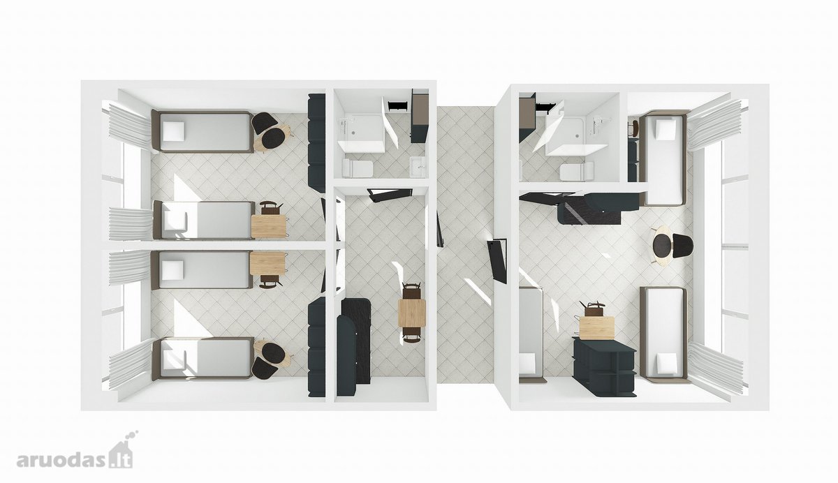 Nuomojami Co-living tipo butai. Naujai - nuotraukos Nr. 2
