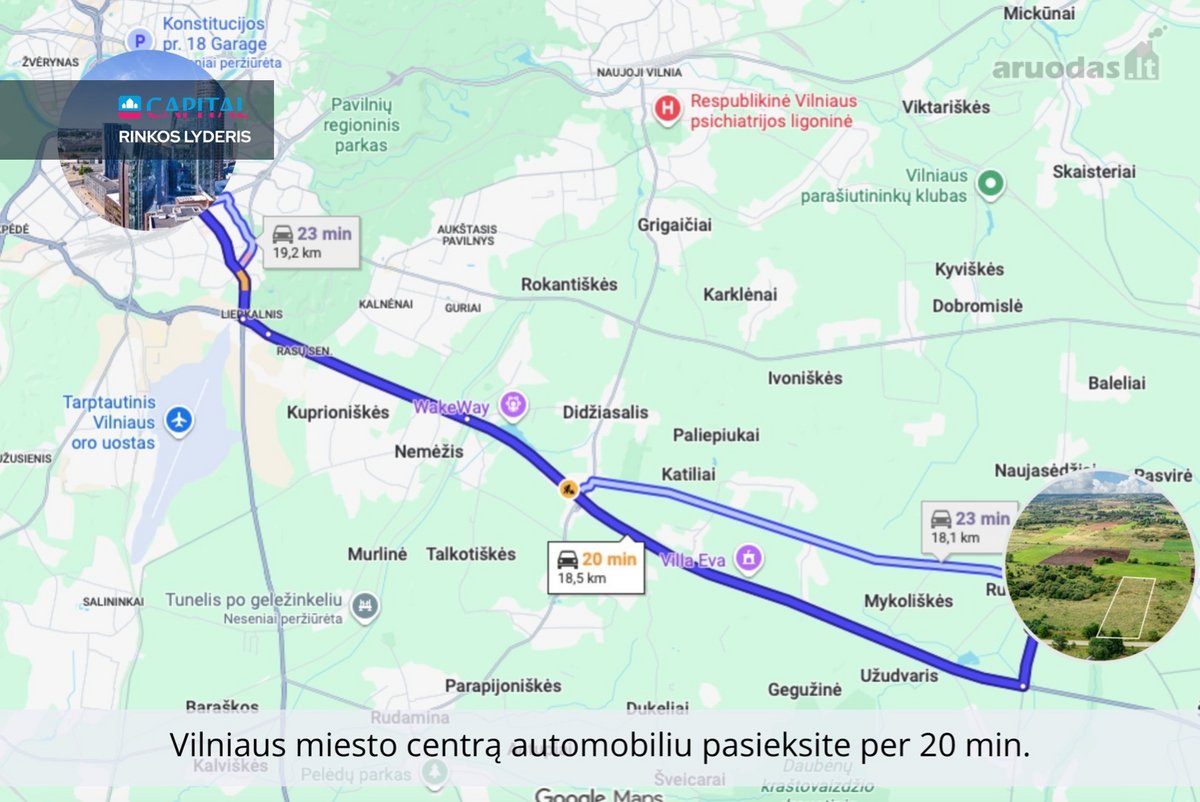 Parduodamas 0.50 ha žemės ūkio paskirties - nuotraukos Nr. 8
