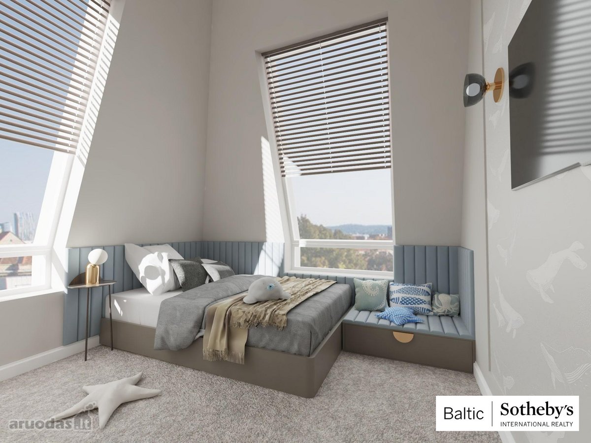 Apartamentai su stogo terasa Žvėryne  - nuotraukos Nr. 47