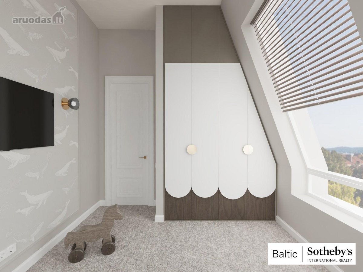 Apartamentai su stogo terasa Žvėryne  - nuotraukos Nr. 49