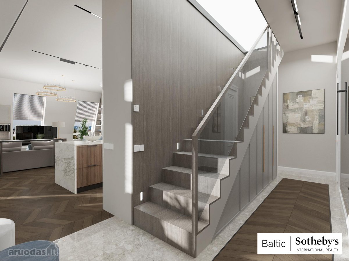 Apartamentai su stogo terasa Žvėryne  - nuotraukos Nr. 35