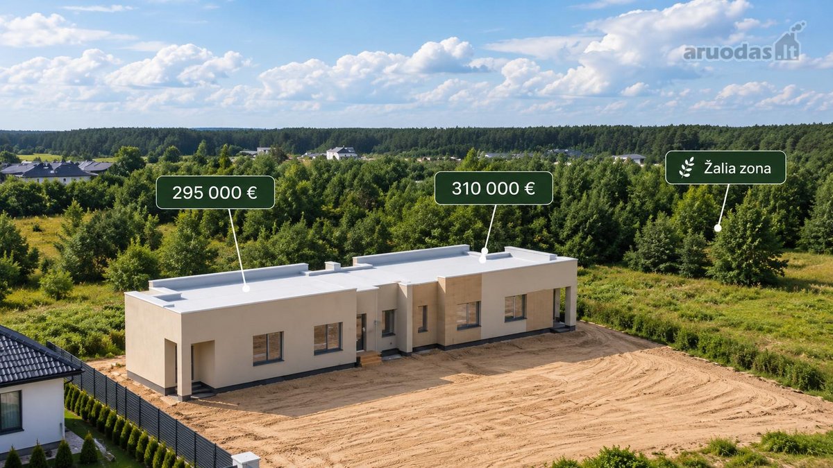 Naujos statybos kotedžai Gailiūnuose  117 m² - nuotraukos Nr. 5