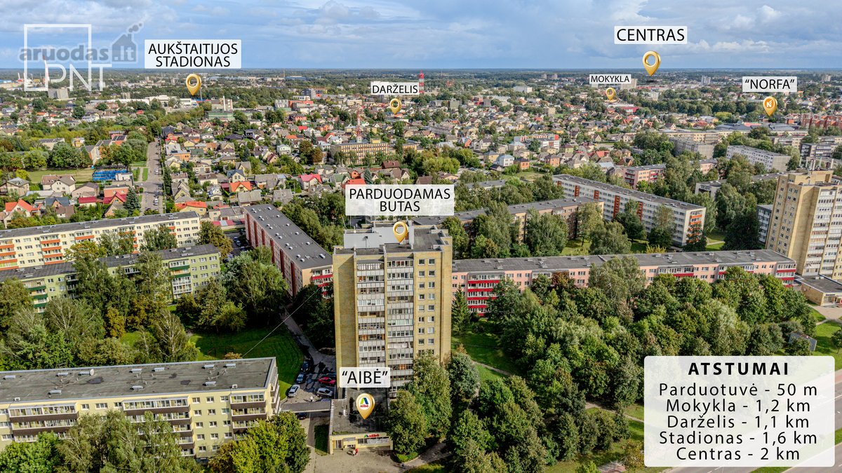 Parduodamas erdvus 3 kambarių butas Nemuno g. - nuotraukos Nr. 24