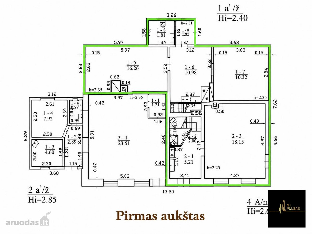 Parduodama Namas Miesto Centre, Kretingos G. - nuotraukos Nr. 44