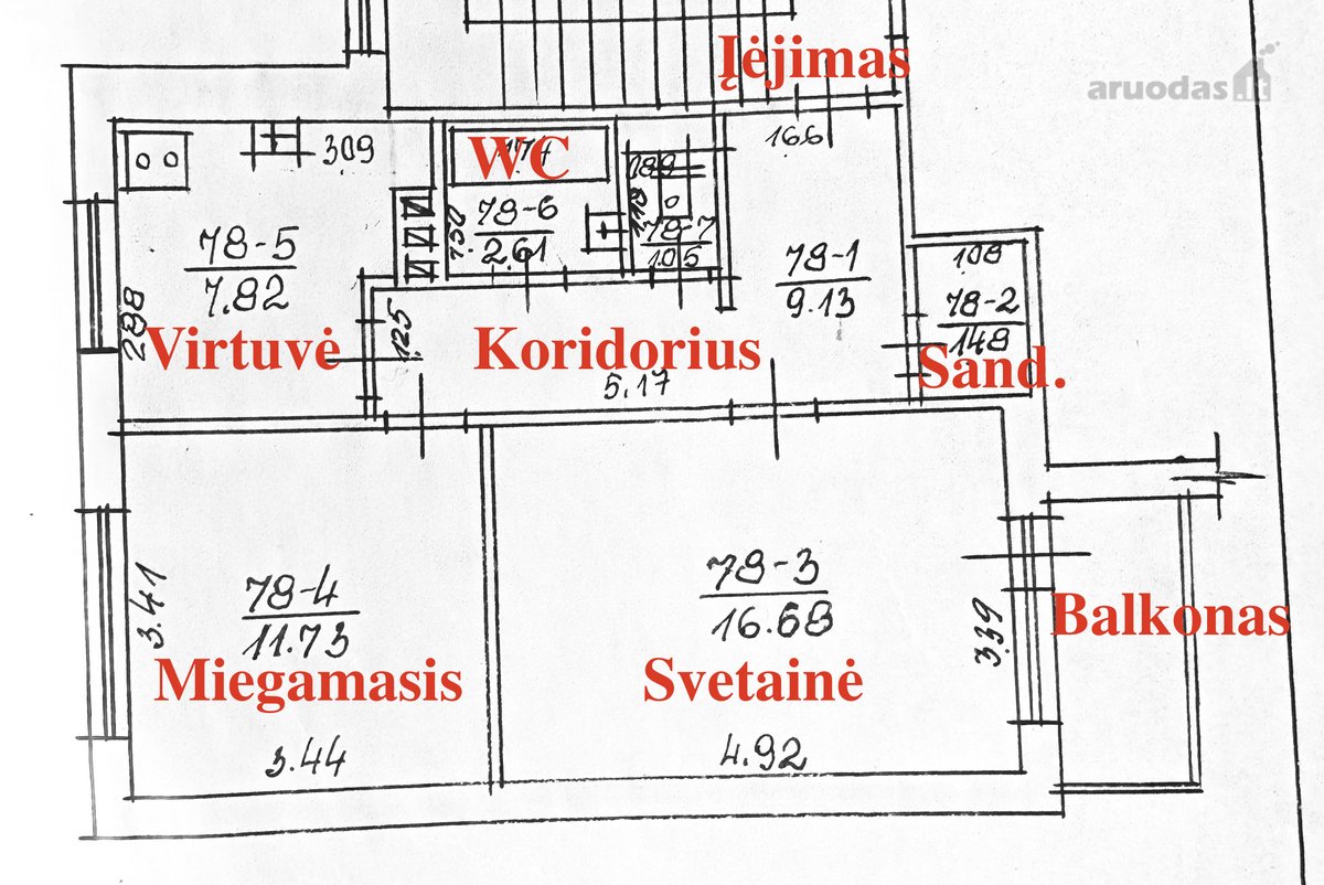 Eigulių mikrorajone parduodamas tvarkingas 2 - nuotraukos Nr. 27