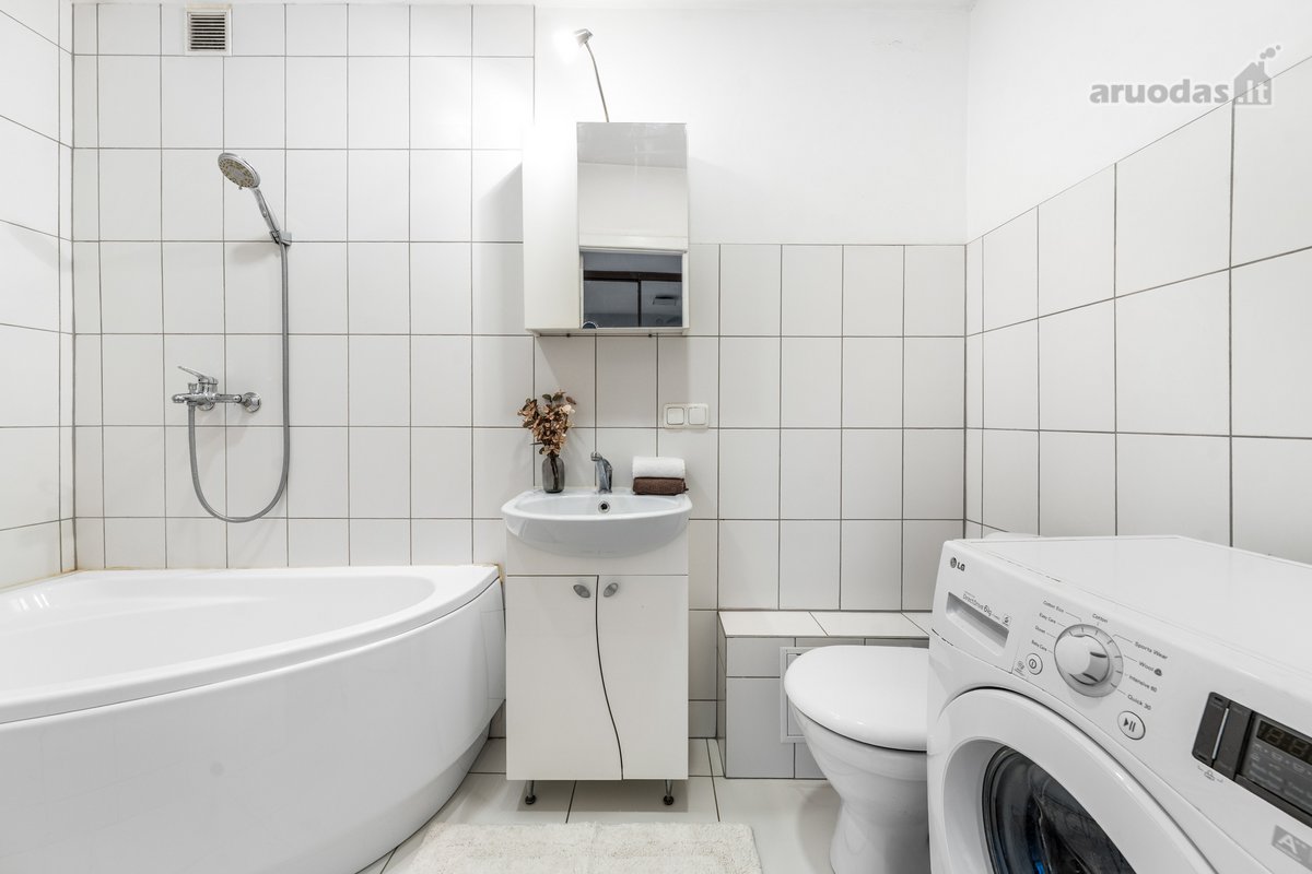 Nuomojamas Erdvus Ir Šviesus 1 Kambario Butas - nuotraukos Nr. 11