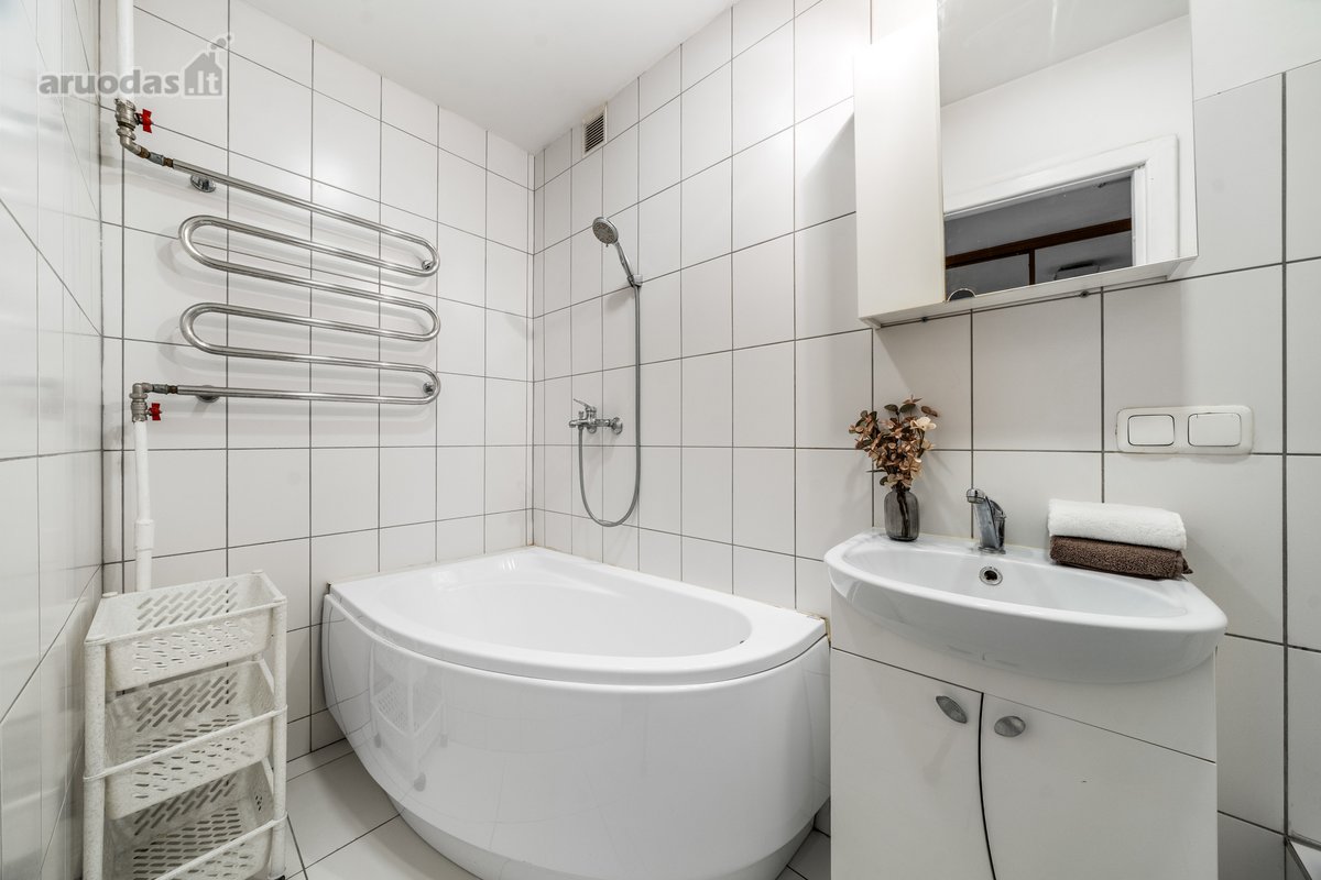Nuomojamas Erdvus Ir Šviesus 1 Kambario Butas - nuotraukos Nr. 12