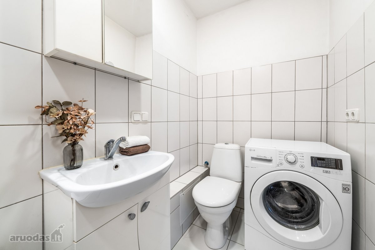 Nuomojamas Erdvus Ir Šviesus 1 Kambario Butas - nuotraukos Nr. 13