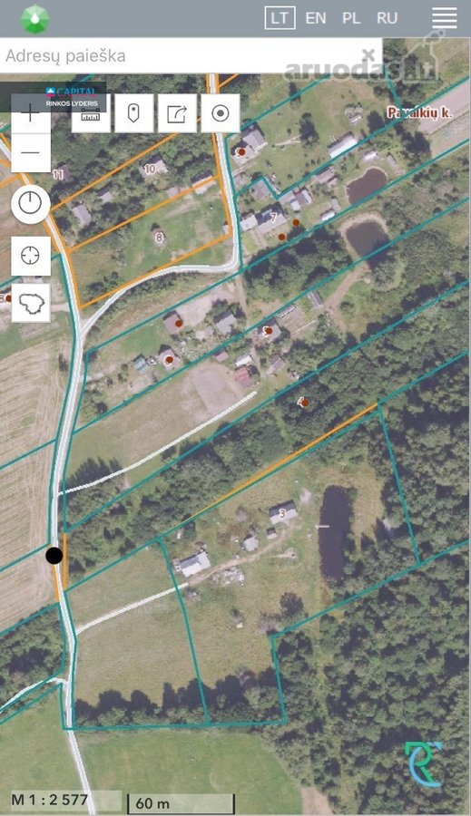 Parduodamas Sklypas Gamtos Apsuptyje: 98 Arų - nuotraukos Nr. 27