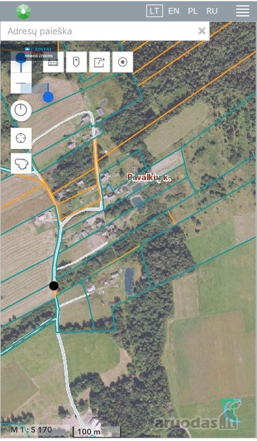 Parduodamas Sklypas Gamtos Apsuptyje: 98 Arų - nuotraukos Nr. 28