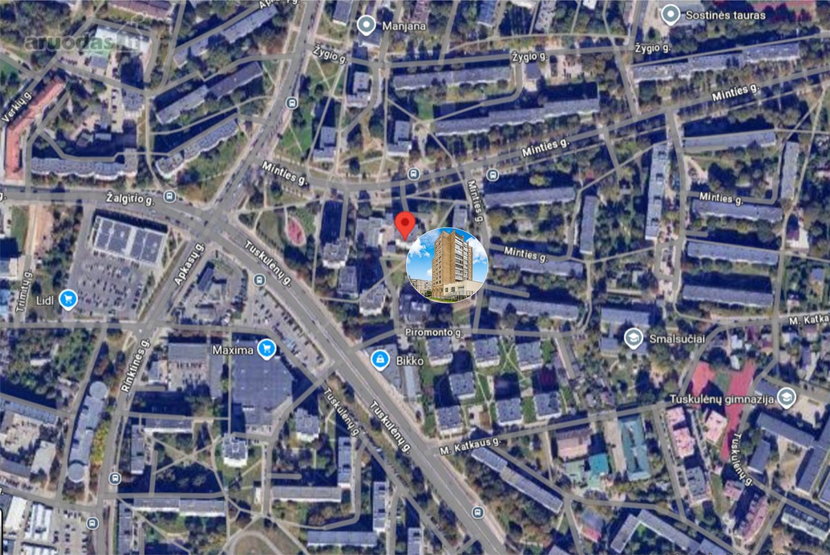 Nuomojamas Erdvus Ir Šviesus 1 Kambario Butas - nuotraukos Nr. 21