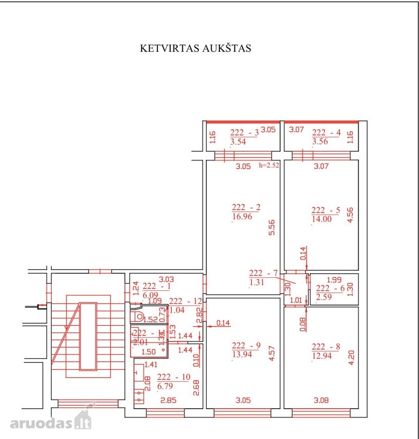Parduodamas patogaus išplanavimo, erdvus 4 - nuotraukos Nr. 13