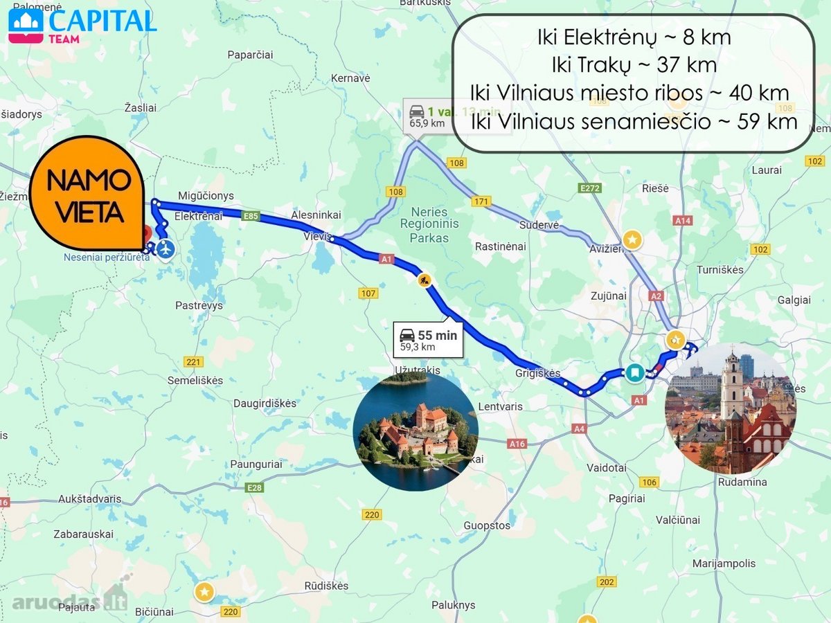 Parduodamas dalinės apdailos dviejų aukštų - nuotraukos Nr. 35