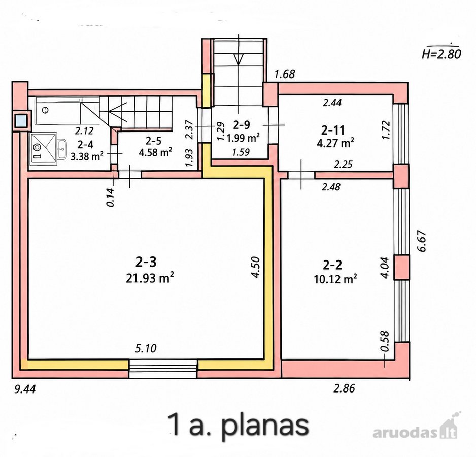 Parduodama Namo Dalis Zdebskio G., Prienų Mieste - nuotraukos Nr. 9