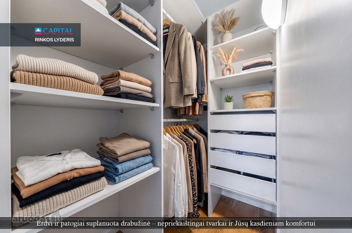 Parduodamas Erdvus 3 Kambarių Butas Naujos - nuotraukos Nr. 16