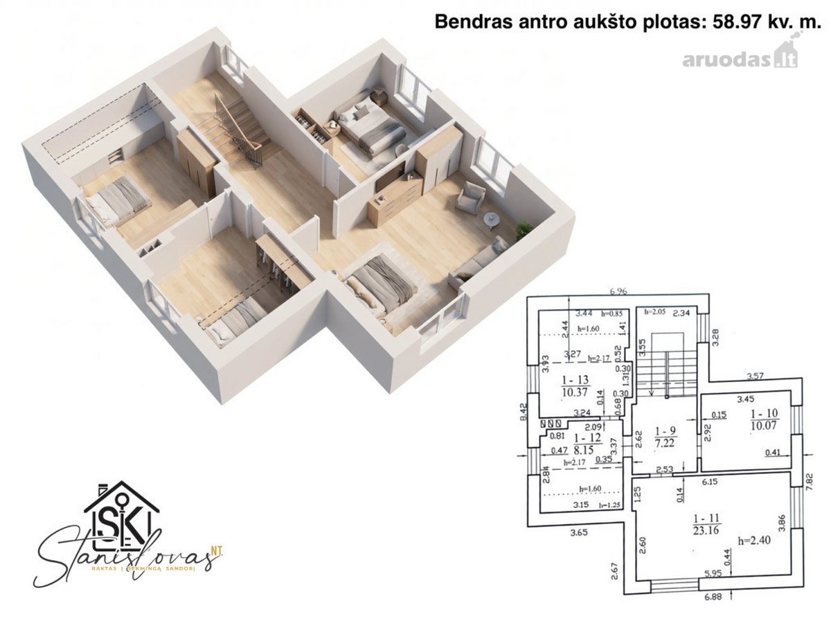 Parduodamas Namas Su 26.55 A Žemės Sklypu - nuotraukos Nr. 21