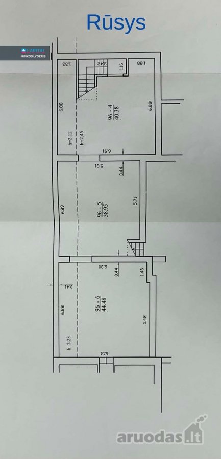 192 m² Patalpos Verslui Vilniuje. 2 Lygių - nuotraukos Nr. 24
