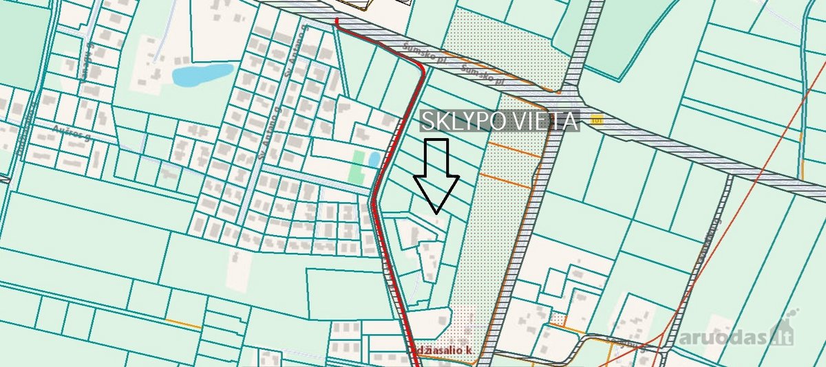 Parduodamas namų valdos sklypas Trakto - nuotraukos Nr. 8