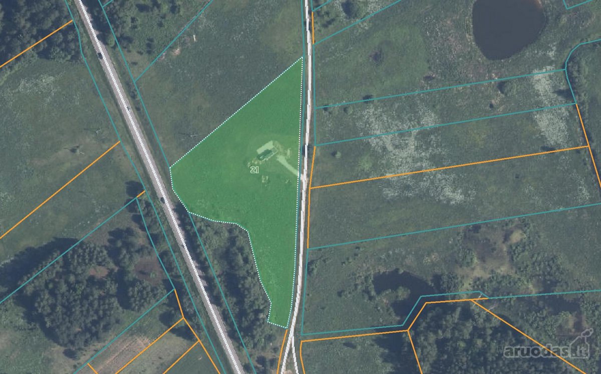 Parduodamas 1,007 Ha Namų Valdos Sklypas - nuotraukos Nr. 8