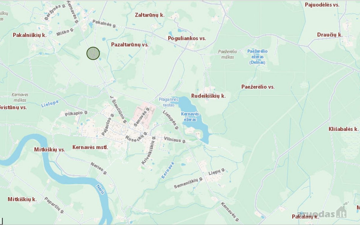Parduodamas 1,007 Ha Namų Valdos Sklypas - nuotraukos Nr. 10