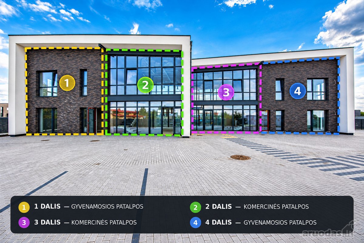Parduodamas Naujos Statybos A++ Klasės - nuotraukos Nr. 2